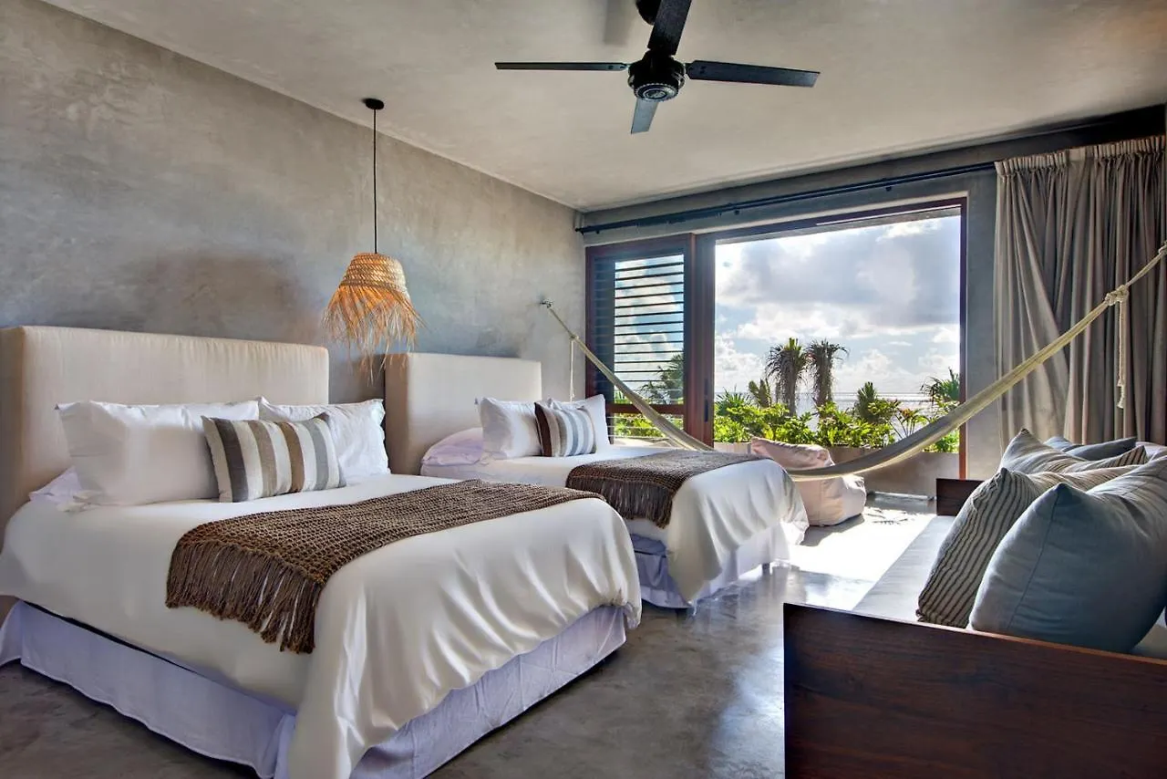 Beachfront Villa In Tankah Bay Tulum 0*,  Mexico