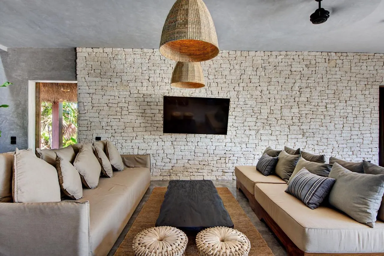 Beachfront Villa Soliman Bay 12 Tulum